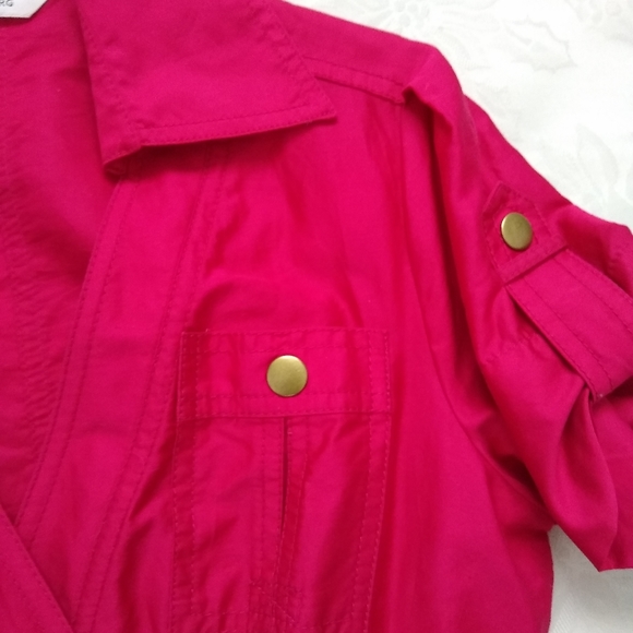 DVF safari/military wrap flare dress - Picture 8 of 9